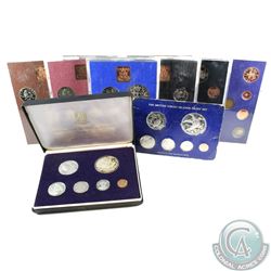 World Mint: Lot of 8x Proof Sets. This lot includes: 1971 Great Britain Proof Set, 1974 Great Britai