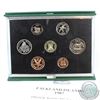 Image 1 : Royal Mint Issue: 1974 Falkland Islands Base Metal 7-coin Proof Set with all original mint packaging