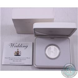 Royal mint Issue: 2011 United Kingdom 5 pound Silver Proof Crown Commemorating the Royal Wedding of 