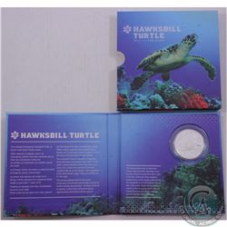 NZ Mint Issue: 2014 Australia $2 1oz Fine Silver Proof Hawksbill Turtle (TAX Exempt)