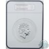 Image 2 : Perth Mint Issue: 2011 Australia Kilo (32.15oz.) .999 Fine Silver Year of the Rabbit NGC Certified M