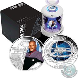 Perth Mint Issue: 2015 Australia Star Trek: Deep Space Nine - Captain Benjamin Sisko & Deep Space 9 