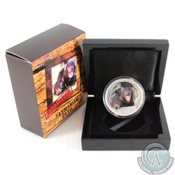 Perth Mint Issue: 2011 Discover Australia Dreaming Series 1oz $1.00 Fine Silver Tasmanian Devil Proo