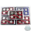 Image 1 : US Mint: 2000-2007 United States Mint 50 State Quarters Silver Proof Sets. This lot includes the 200