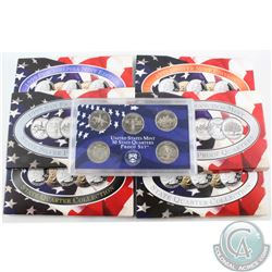 US Mint: 6x 1999 United States 5-coin Quarter Collection. You will receive the Philadelphia, Denver,