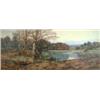 Image 1 : Creswick Boydell (fl. 1889-1916) Watercolour "Fading Day Awaiting Night" Signed, with studio labe...