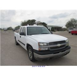 2004 - CHEVROLET SILVERADO 1500