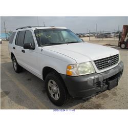 2003 - FORD EXPLORER