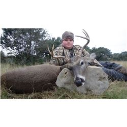 Professionally Guided Trophy Free Range Whitetail Hunt for Two (2) Hunters in Texas