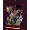 Image 2 : LIFE-SIZE NORTH AMERICAN WILD SHEEP MOUNT WITH HABITAT AND WOODEN BASE