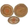 Image 1 : 3 Hopi Baskets