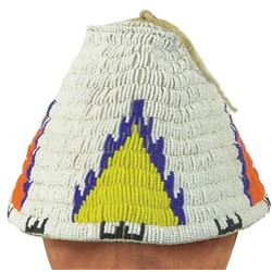 Nez Perce Beaded Hat
