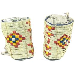 Plains Quilled Cuffs