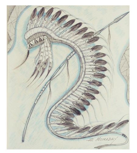 Al Momaday, Kiowa (1913-1981)