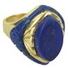 Image 1 : Gold & Lapis Ring