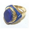 Image 6 : Gold & Lapis Ring