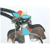 Image 4 : Zuni Inlay Bolo Tie - Jonathan Beyuka