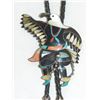 Image 2 : Zuni Inlay Bolo Tie - LB Chavez