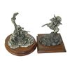 Image 1 : 2 Chillmark Pewter Sculptures - Don Polland