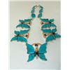 Image 8 : Inlay Butterfly Necklace - "FD"