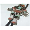 Image 5 : Zuni Inlay Bolo - Jonathan Beyuka