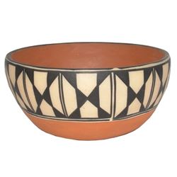 Santo Domingo Pottery Bowl - Anna Lovato