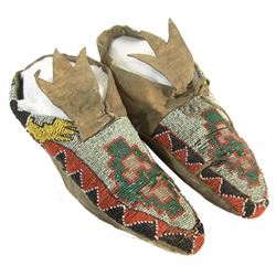 Blackfoot Beaded Moccasins