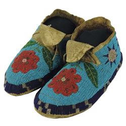 Cree Beaded Moccasins