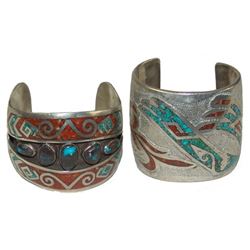 2 Navajo Bracelets - Willy/Tommy Singer