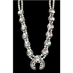 Zuni Inlay Necklace - Ashbarry Gasper
