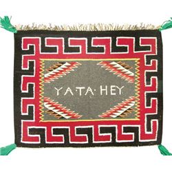 Navajo "Ya-Ta-Hey" Rug/Weaving