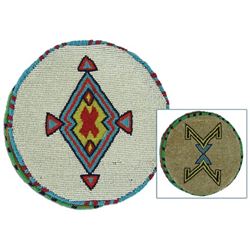 Plateau Beaded Purse