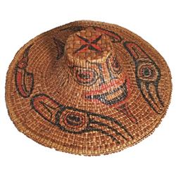 Haida Basketry Hat