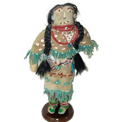 Plains Buckskin Doll
