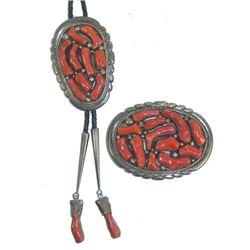 Zuni Bolo/Buckle Set - Griffin Tsabetsaye