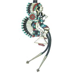 Zuni Inlay Bolo Tie - Shebala