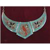 Image 2 : Zuni Inlay Necklace - Dennis & Nancy Edaakie