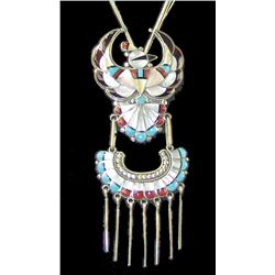 Zuni Inlay Necklace - Verdel & Esther Niiha
