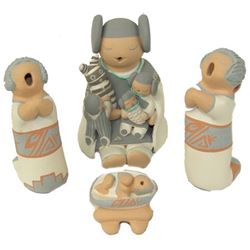 Isleta Manger Scene and Storyteller