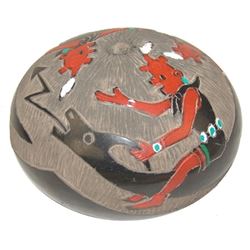 Santa Clara Pottery Jar - Corn Moquino