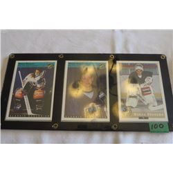 Manon Rheaume x3 cards - The first lady of Hockey