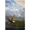 Image 1 : Artist’s Original Painting of an Eagle  Title:  “Freedom of the Sky”