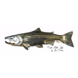 Hand Forged Steel Chinook Salmon