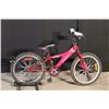 Image 1 : PINK AND PURPLE GARNEAU KIDS MOUNTAIN BIKE
