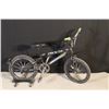 Image 1 : BLACK TREK FIN-S-TIX BMX BIKE WITH PEGS AND GYRO