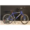 Image 1 : BLUE SUPERCYCLE SC1800 21 SPEED MOUNTAIN BIKE WITH KICKSTAND