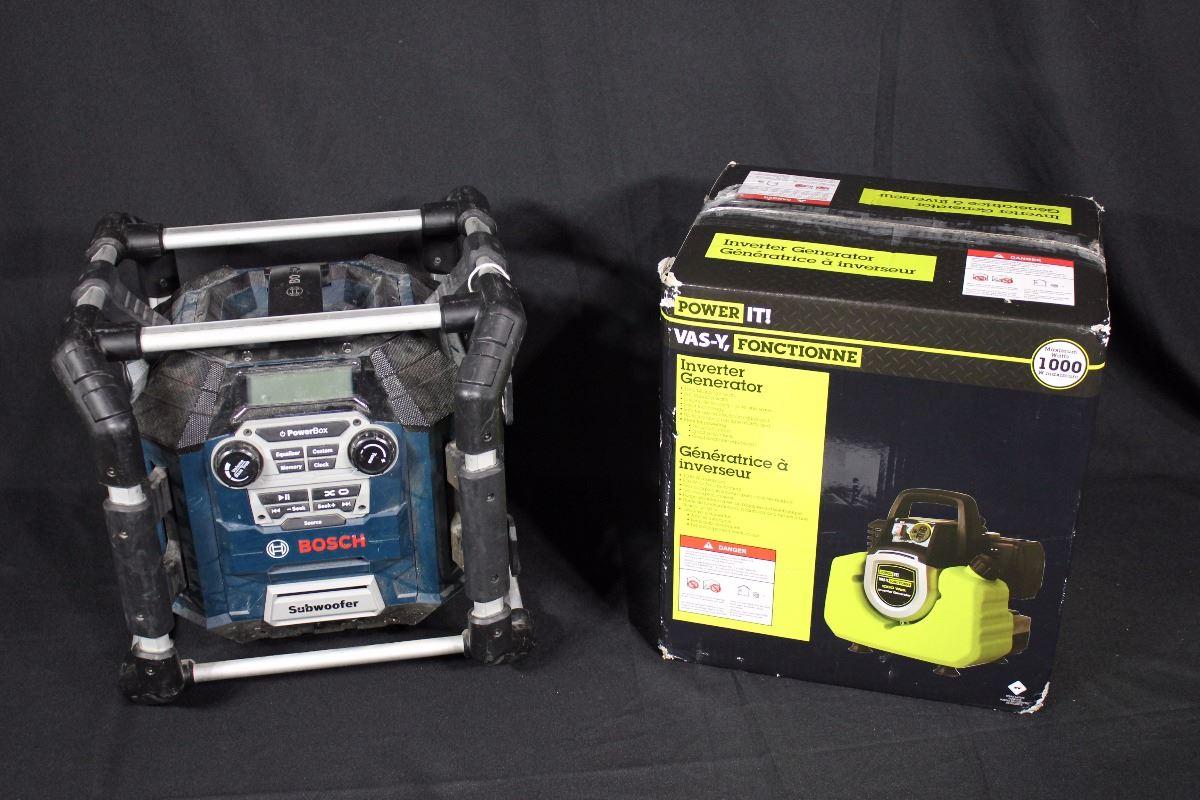 Power It 1000 Watt Inverter Generator Bosch Powerbox Portable