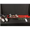 Image 1 : PAIR OF HEAD IC180 SKIS WITH SALOMON BOOTS AND SKI POLES