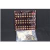 Image 1 : BAG OF FOREIGN COINS/BILLS & CANADIAN PENNY COLLECTION