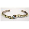 Image 1 : Zuni Sterling Inlay Sun God Bracelet by Dickson